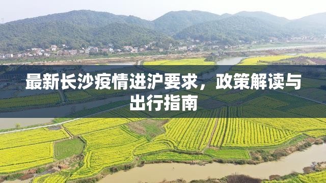 最新长沙疫情进沪要求，政策解读与出行指南