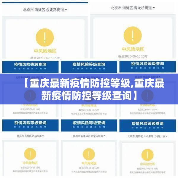 【重庆最新疫情防控等级,重庆最新疫情防控等级查询】