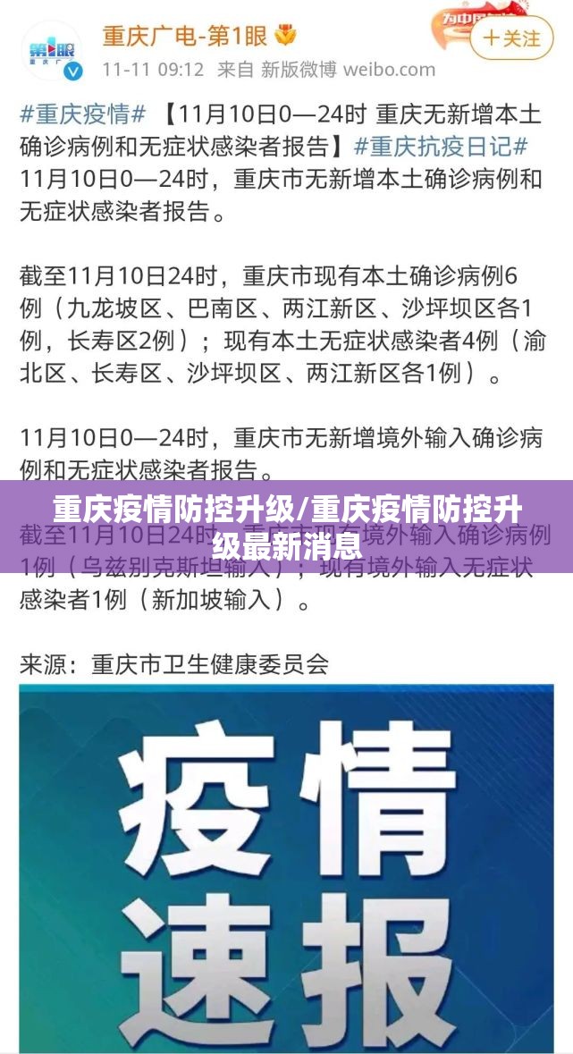 重庆疫情防控升级/重庆疫情防控升级最新消息