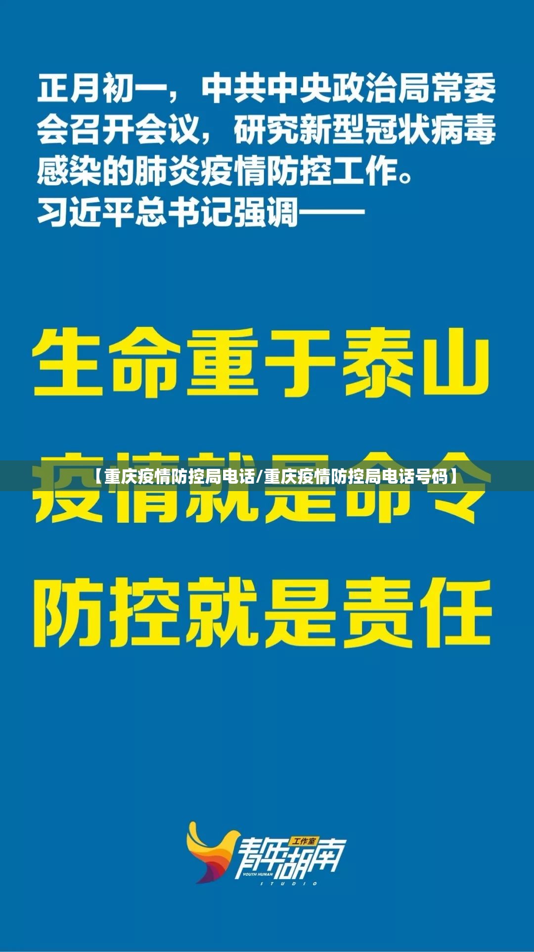 【重庆疫情防控局电话/重庆疫情防控局电话号码】
