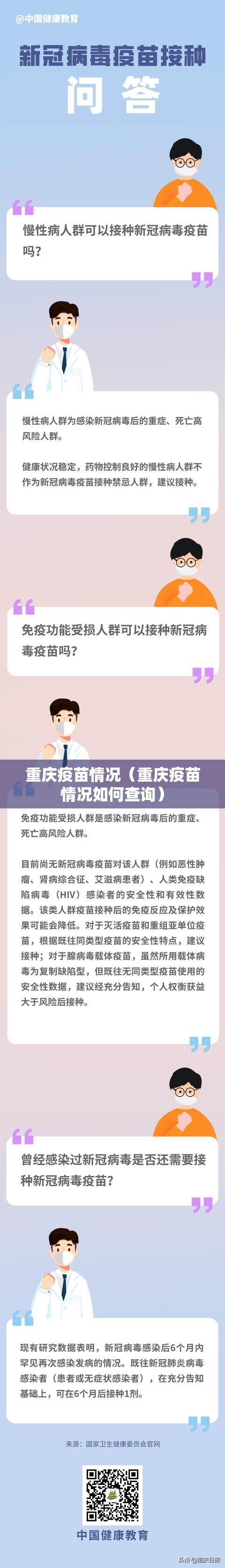 重庆疫苗情况（重庆疫苗情况如何查询）