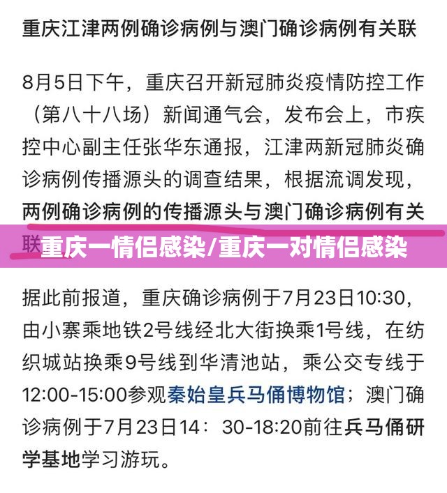 重庆一情侣感染/重庆一对情侣感染