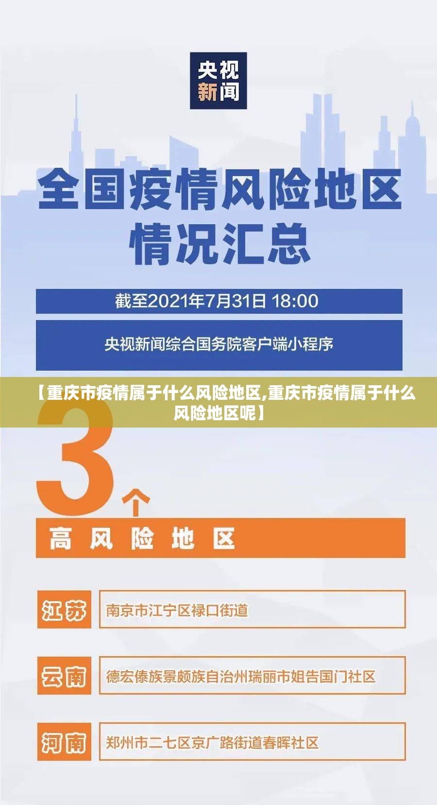 【重庆市疫情属于什么风险地区,重庆市疫情属于什么风险地区呢】