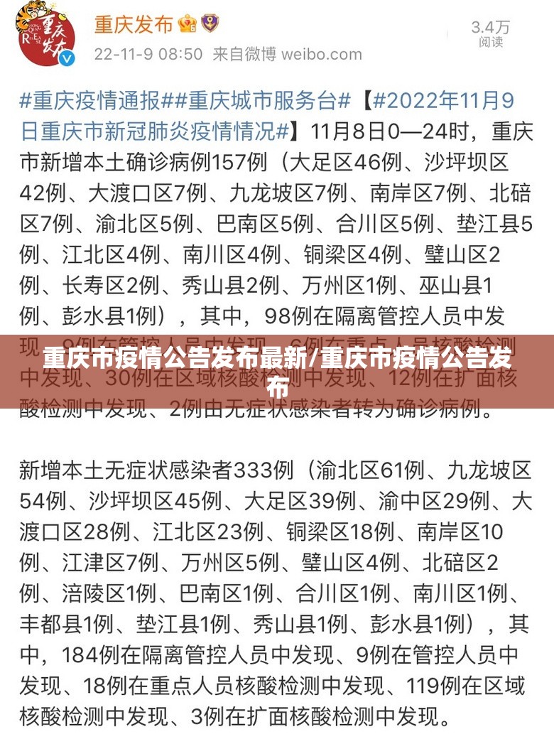 重庆市疫情公告发布最新/重庆市疫情公告发布