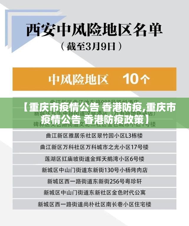 【重庆市疫情公告 香港防疫,重庆市疫情公告 香港防疫政策】