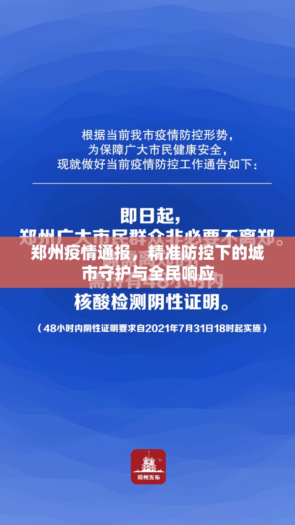 郑州疫情通报，精准防控下的城市守护与全民响应