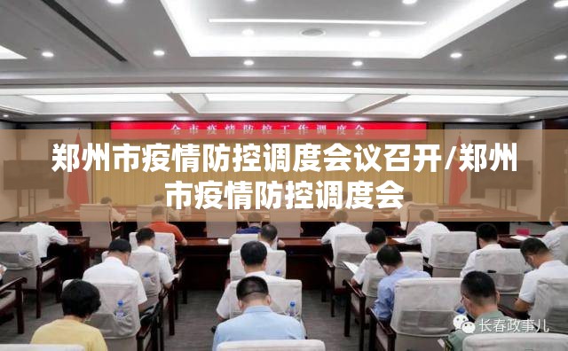 郑州市疫情防控调度会议召开/郑州市疫情防控调度会