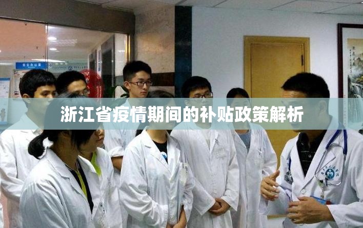 浙江省疫情期间的补贴政策解析