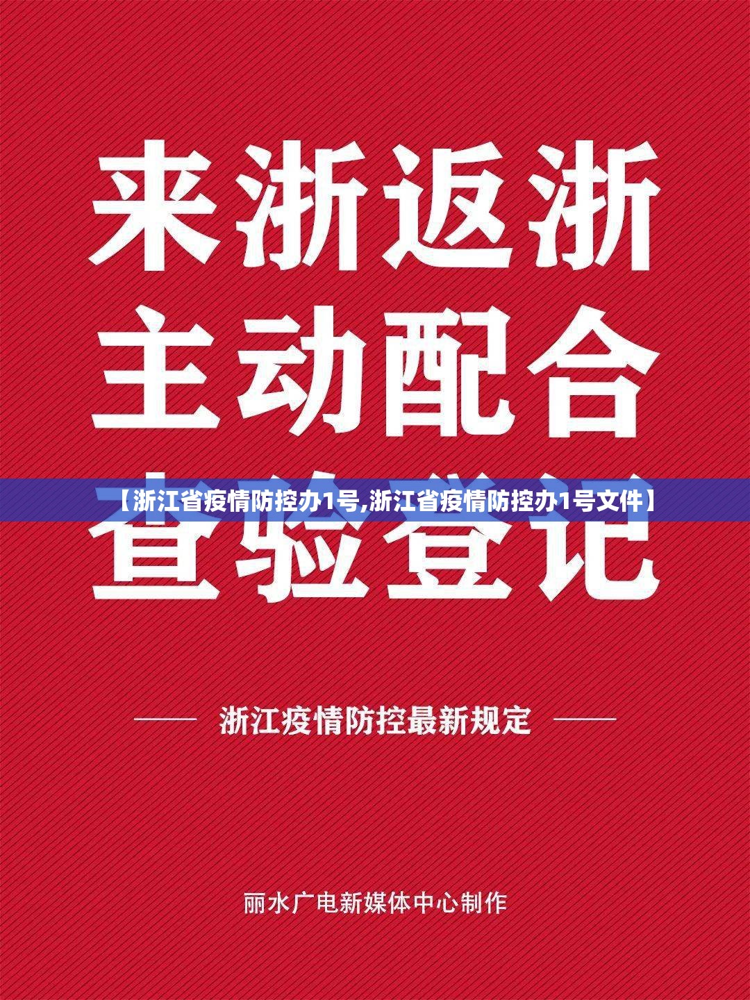【浙江省疫情防控办1号,浙江省疫情防控办1号文件】