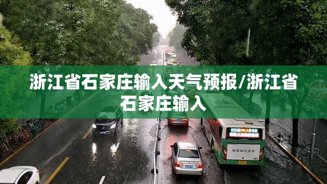 浙江省石家庄输入天气预报/浙江省石家庄输入