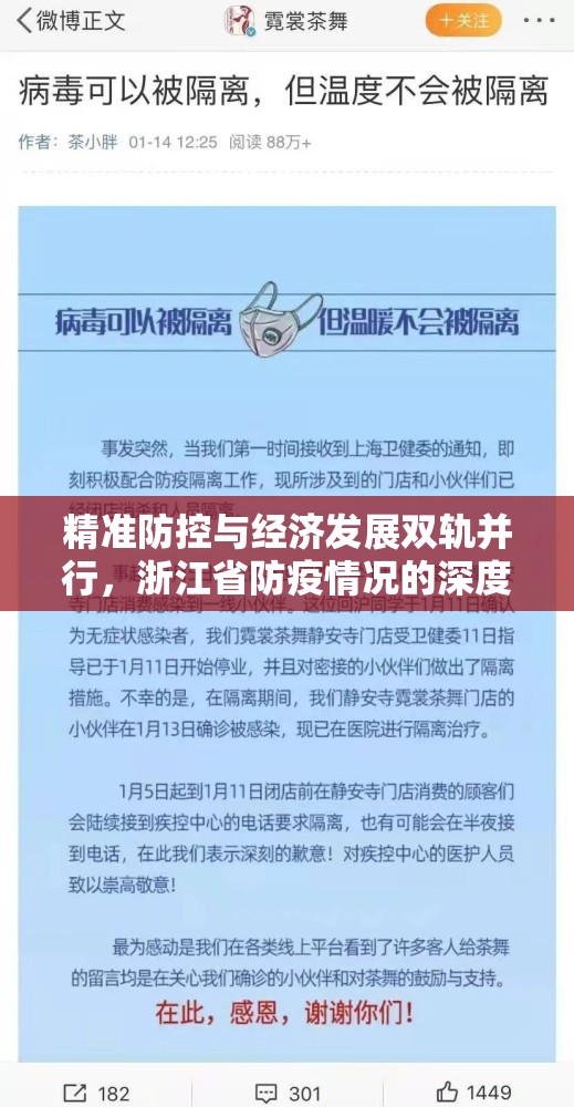 精准防控与经济发展双轨并行，浙江省防疫情况的深度解析